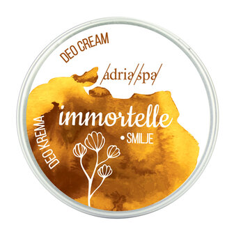 Deo cr&egrave;me -  Immortelle - Citrus geur,  75gr