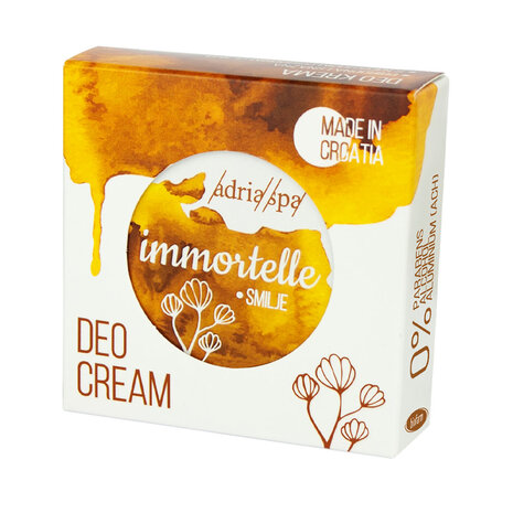 Deo crème -  Immortelle - Citrus geur,  75gr