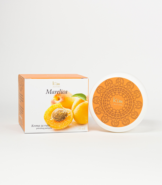 Kim Natura &ndash; Handcr&egrave;me Abrikoos (50 ml)