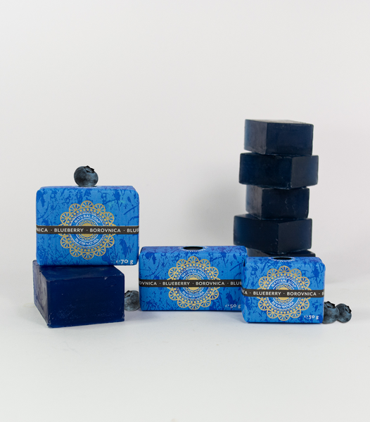 Bosbes Zeep &ndash; Handgemaakt (30 g / 50 g / 70 g)