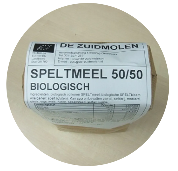 Speltmeel 50/50 Biologisch