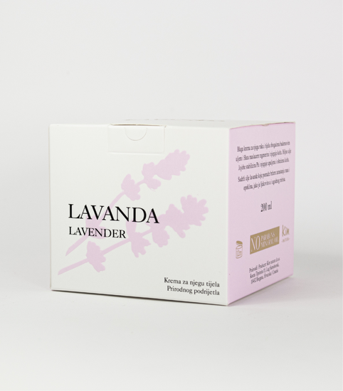 Lavendel Bodycr&egrave;me &ndash; 200 ml