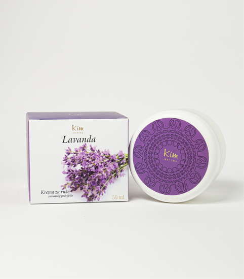 Kim Natura &ndash; Lavendel Handcr&egrave;me 50ml