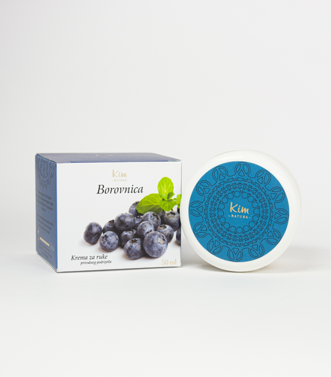 Kim Natura &ndash; Handcr&egrave;me Blauwe Bes (50 ml)