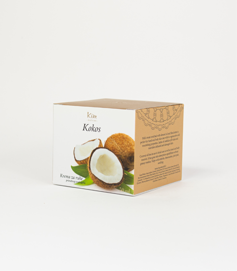Kim Natura &ndash; Handcr&egrave;me Kokos (50 ml)