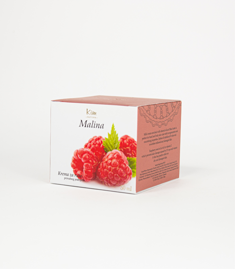 Kim Natura &ndash; Handcr&egrave;me Framboos (50 ml)