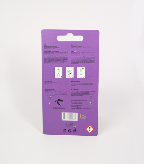 Autogeur Lavendel &ndash; Natuurlijke Geurhanger