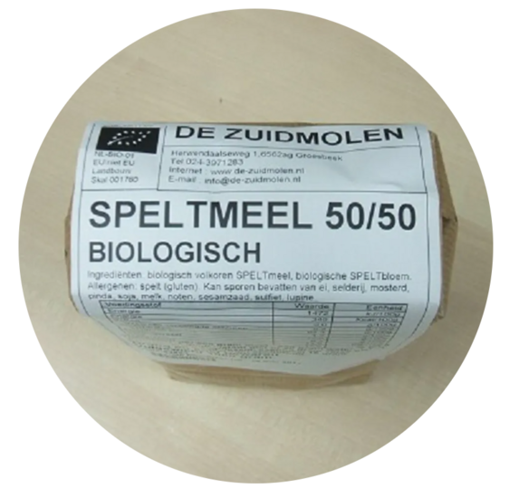 Speltmeel 50/50 Biologisch