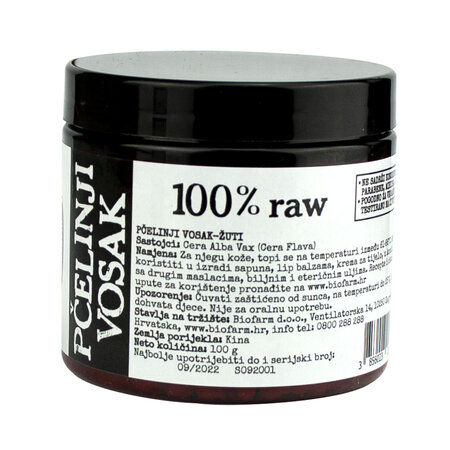 Bijenwas – Geel 100% Raw (100 g)