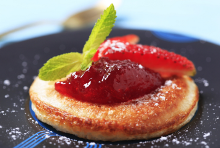 Honingcrème 200g – Vanille/Aardbei