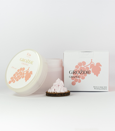 Kim Natura - Druiven Bodycrème – 200 ml