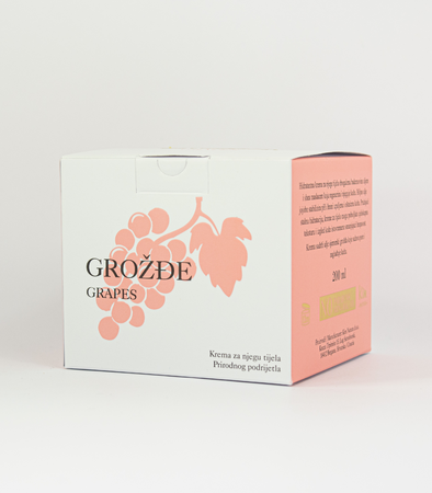 Kim Natura - Druiven Bodycrème – 200 ml